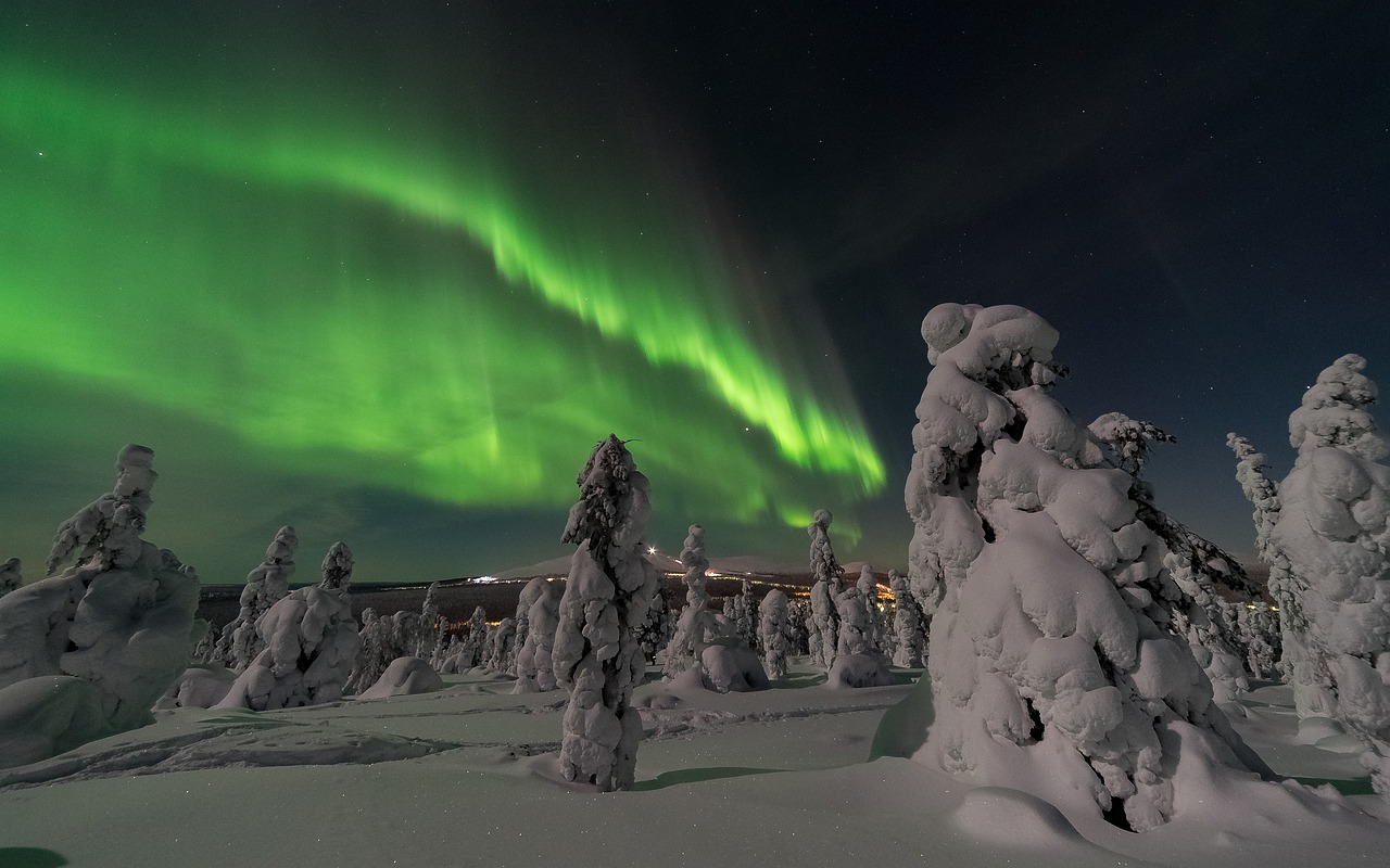 aurora borealis Finland 