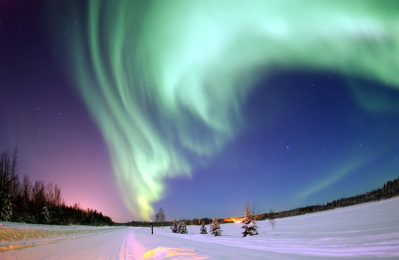 northern lights with kids